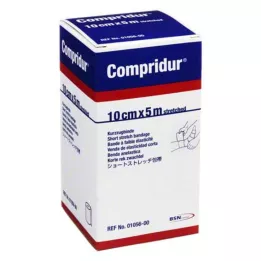 COMPRIDUR Kompresinis tvarstis 10 cm x 5 m, 1 vnt