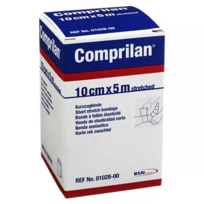 COMPRILAN elastinis tvarstis 10 cm x 5 m, 1 vnt COMPRILAN elastinis tvarstis 10 cm x 5 m, 1 vnt