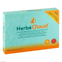 HERBACHAUD Šilumos pleistras, 6 vnt