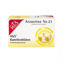 H&amp;S Ramunėlių arbatos filtrų maišeliai, 20X1,5 g