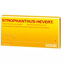 STROPHANTHUS HEVERT Ampulės, 10 vnt