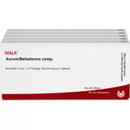 AURUM/BELLADONNA kompozicinės ampulės, 50X1 ml