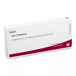 LIEN/PLUMBUM Ampulės, 10X1 ml