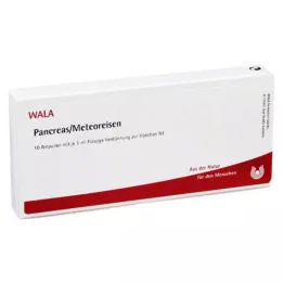 PANCREAS/METEOREISEN Ampulės, 10X1 ml