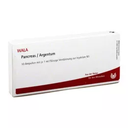 PANCREAS/ARGENTUM Ampulės, 10X1 ml