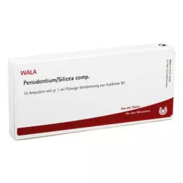PERIODONTIUM/SILICEA kompl. ampulės, 10X1 ml