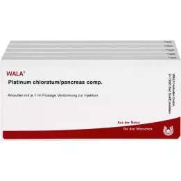 PLATINUM CHLORATUM/PANCREAS kompozicinės ampulės, 50X1 ml
