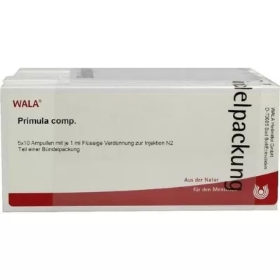 PRIMULA COMP.Ampulės, 50X1 ml PRIMULA COMP.Ampulės, 50X1 ml