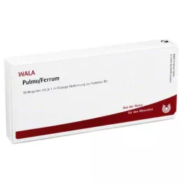 PULMO/FERRUM Ampulės, 10X1 ml