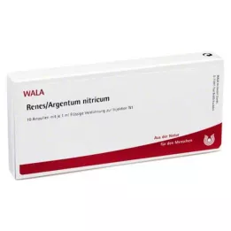 RENES/ARGENTUM nitricum ampulės, 10X1 ml