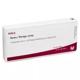 RENES/BORAGO kompl. ampulės, 10X1 ml