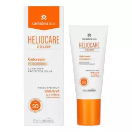 HELIOCARE Color Gelcream SPF 50 šviesus, 50 ml