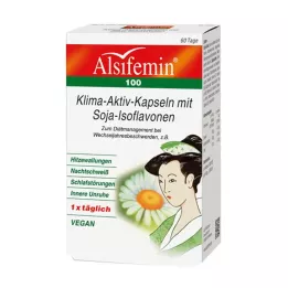 ALSIFEMIN 100 Climate Active su soja 1x1 kapsulės, 60 vnt