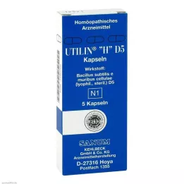 UTILIN H D 5 kapsulės, 5 vnt