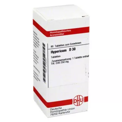 HYPERICUM D 30 tablečių, 80 vnt