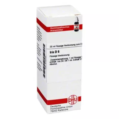 IRIS D 6 Skiedimas, 20 ml
