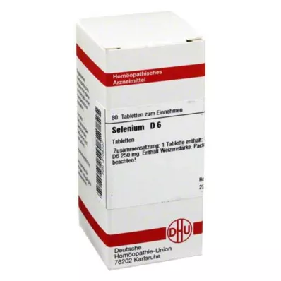 SELENIUM D 6 tabletės, 80 vnt