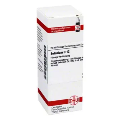 SELENIUM D 12 Skiedimas, 20 ml