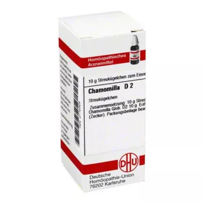 CHAMOMILLA D 2 rutuliukai, 10 g CHAMOMILLA D 2 rutuliukai, 10 g
