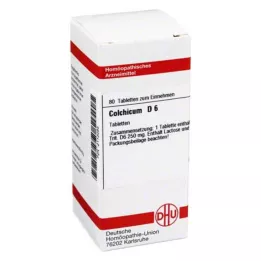 COLCHICUM D 6 tabletės, 80 vnt