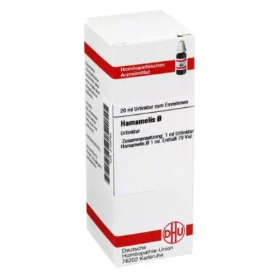 HAMAMELIS Motinos tinktūra, 20 ml HAMAMELIS Motinos tinktūra, 20 ml