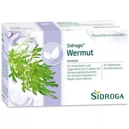 SIDROGA Pelynų arbatos filtrų maišeliai, 20X1,0 g