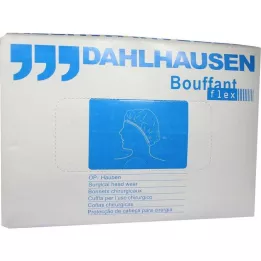 OP-HAUBE Bouffant Flex žalia, 100 vnt