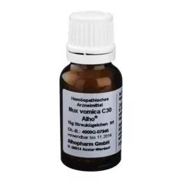 NUX VOMICA C 30 rutuliukai, 15 g