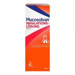 MUCOSOLVAN Inhaliacinis tirpalas 15 mg tirpalas purkštuvui, 100 ml