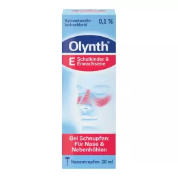 OLYNTH 0,1% suaugusiems nosies lašai, 20 ml