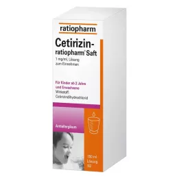 CETIRIZIN-ratiopharm sultys, 150 ml