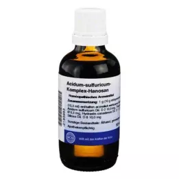 ACIDUM SULFURICUM KOMPLEX skystis, 50 ml