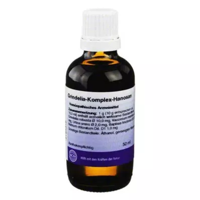 GRINDELIA KOMPLEX skystis, 50 ml GRINDELIA KOMPLEX skystis, 50 ml