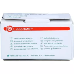 JODOTAMP Tamponadinės juostelės 2 cmx5 m viena pakuotė, 1 vnt