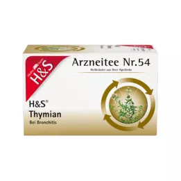 H&S čiobrelių arbatos filtravimo maišeliai, 20X1,4 g