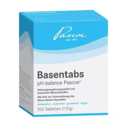 BASENTABS pH Balance Pascoe tabletės, 200 vnt