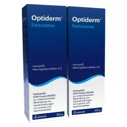 OPTIDERM Riebalinė grietinėlė, 2X100 g