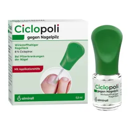 Ciclopoli nuo nagų grybelio su tepimo priemone, 6,6 ml