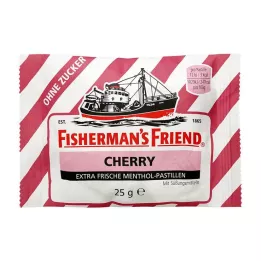 FISHERMANS FRIEND Vyšnių pastilės be cukraus, 25 g