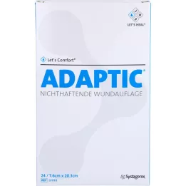 ADAPTIC 7,6x20,3 cm drėgnas žaizdos tvarstis 2015DE, 24 vnt