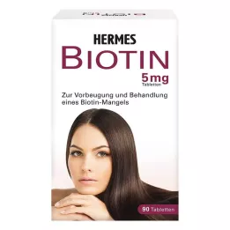 BIOTIN HERMES 5 mg tabletės, 90 vnt