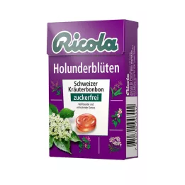 RICOLA o.Z.Box Elderflower Bonbons, 50 g