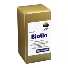 BIOTIN KAPSULES, 120 vnt