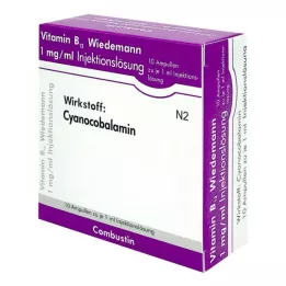 VITAMIN B12 WIEDEMANN 1 mg/ml Injekcinis tirpalas, 10 vnt