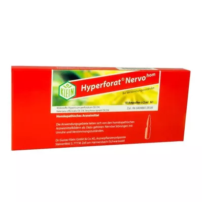 HYPERFORAT Nervohom injekcinis tirpalas, 10X2 ml HYPERFORAT Nervohom injekcinis tirpalas, 10X2 ml