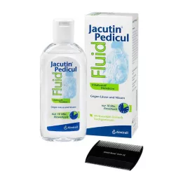 JACUTIN Pedicul Fluid su šukomis, 200 ml
