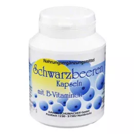 SCHWARZBEEREN Kapsulės, 100 vnt