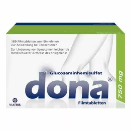DONA 750 mg plėvele dengtos tabletės, 180 vnt