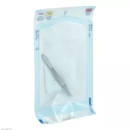 PINZETTE Vienkartinis sterilus metalas, 1 vnt