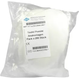 TEUFEL Pomild analiniai įklotai, 200 vnt